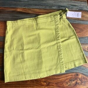 WILD FABLE Olive Green Wrap Skirt